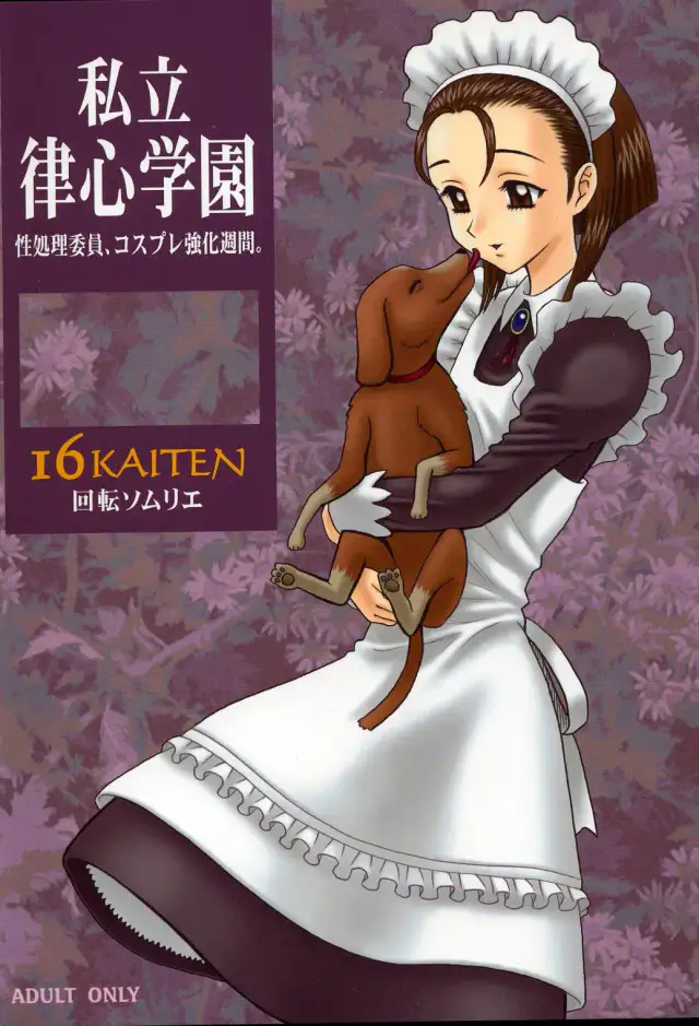 16 Kaiten Shiritsu Risshin Gakuen ~Seishori iin, cosplay kyouka shuukan.~ cover