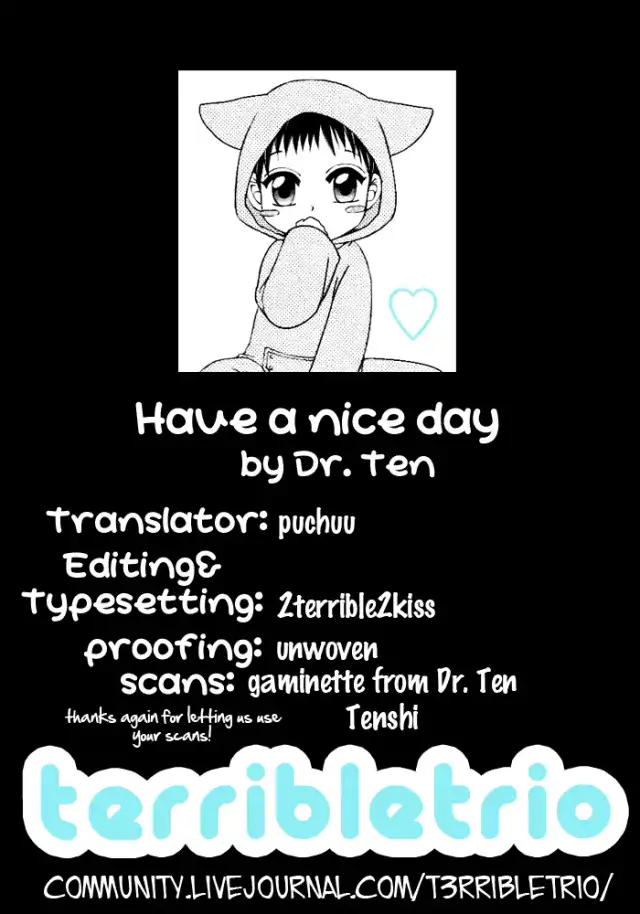 Have a Nice Day by Dr. Ten cover