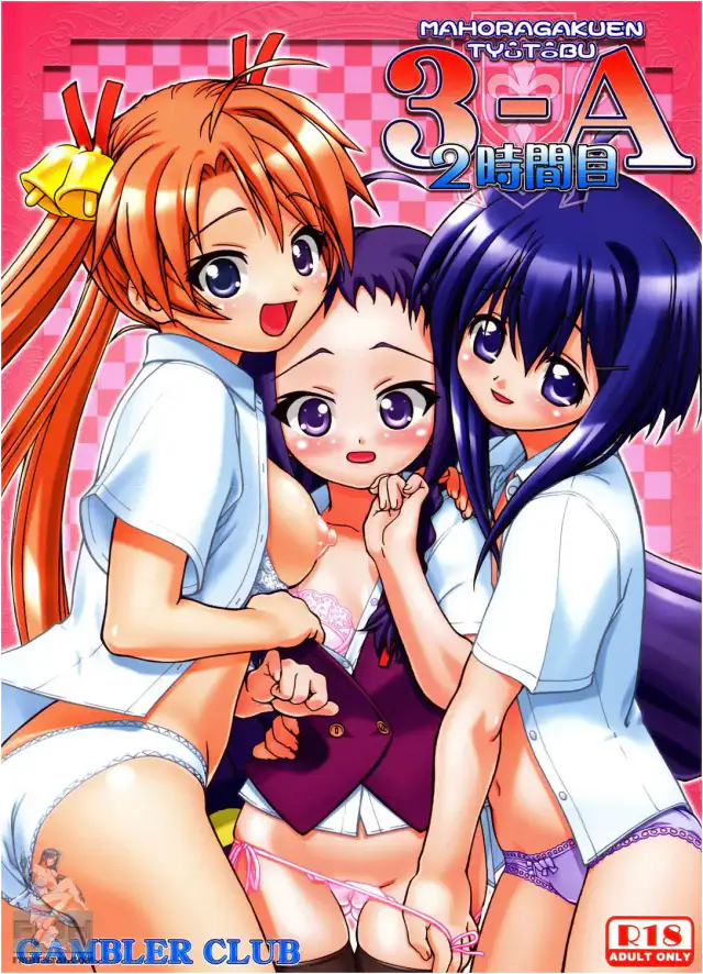 Mahora Gakuen Tyuutoubu 3-A 2 Jikanme cover