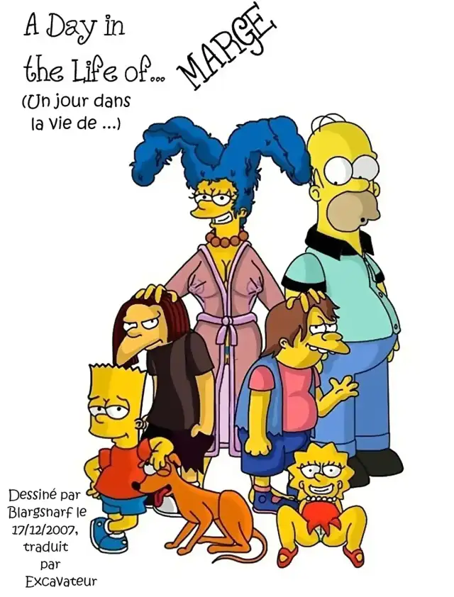 A Day in the Life of Marge cover