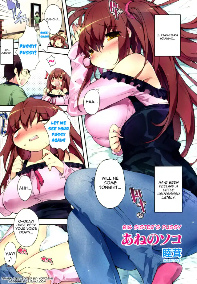 Ane no Soko | Big Sister's Pussy cover
