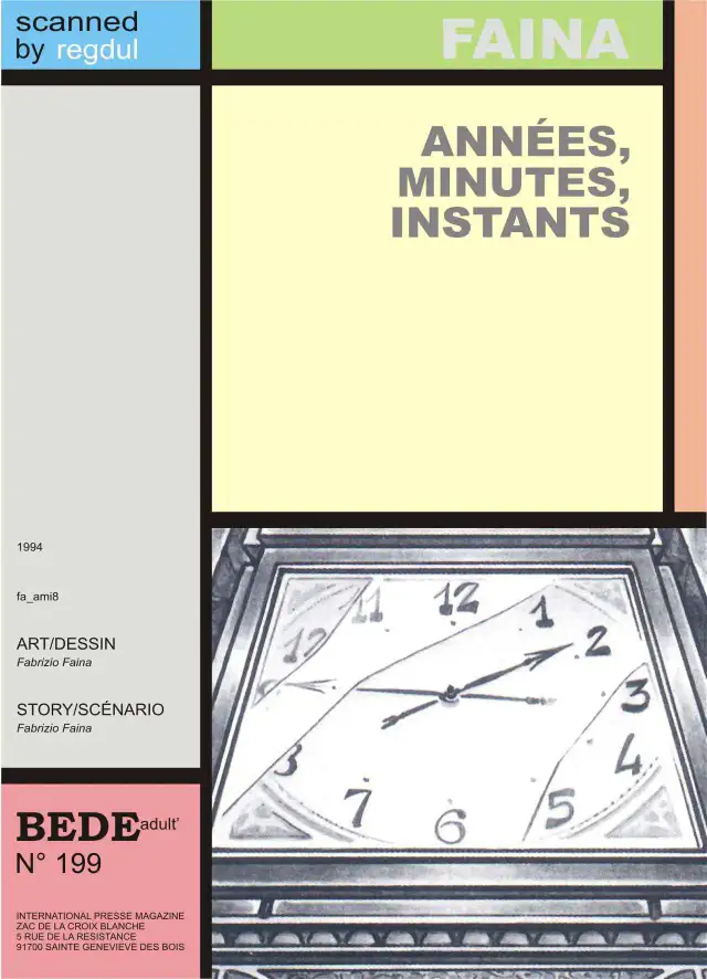Année, minutes, instants cover