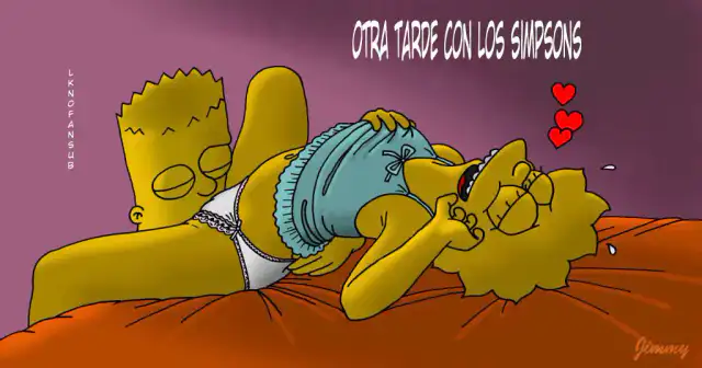Another afternoom with the Simpsons cover