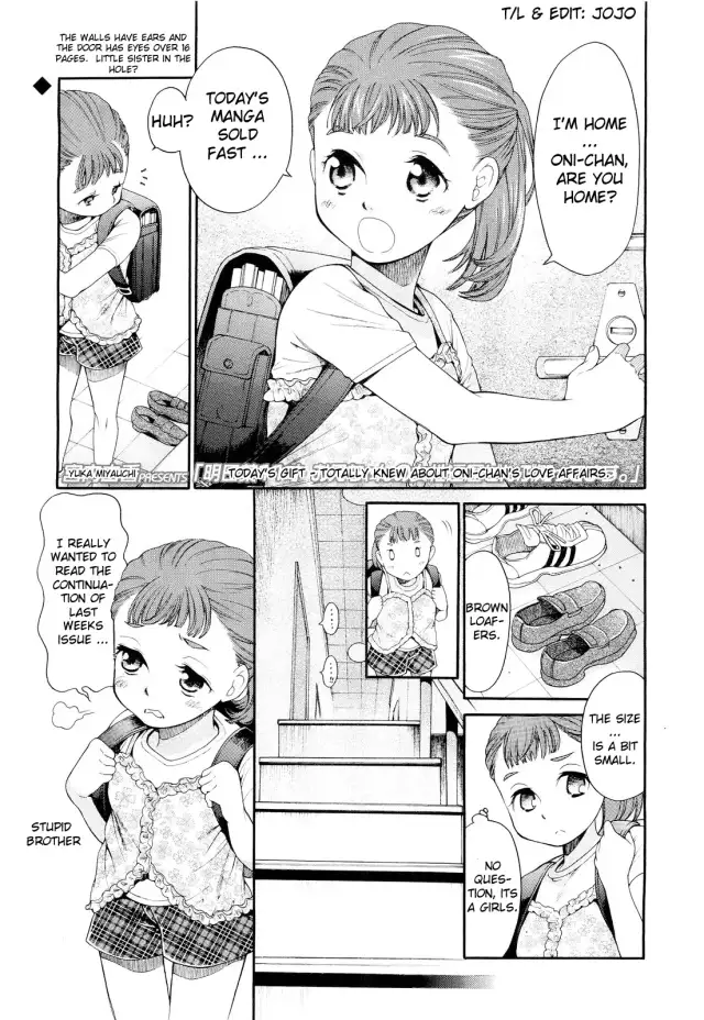 Asuna 11-sai - Onii-chan no Josei Henreki Zenbu Shittemasu. | Today's Gift - Totally knew about Onii-chan's love affairs cover