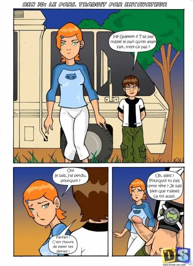 Ben 10 Drawn-sex cover