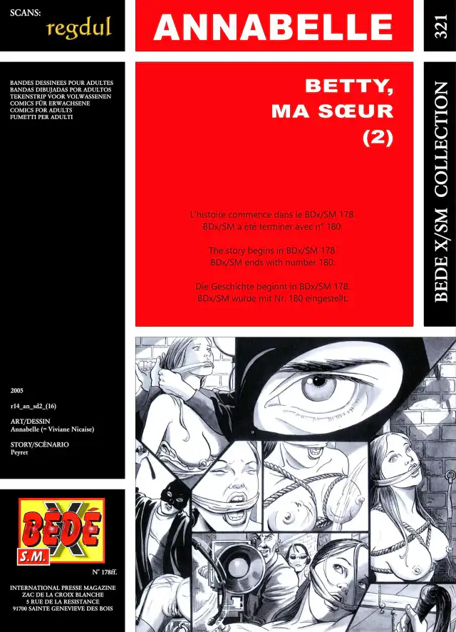 Betty ma sœur cover