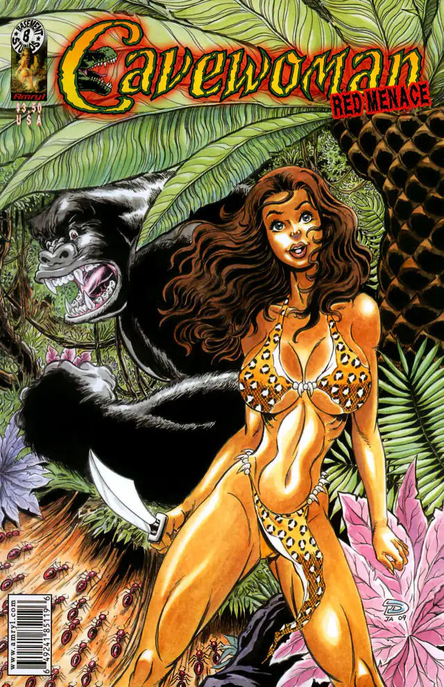 Cavewoman: Red Menace cover