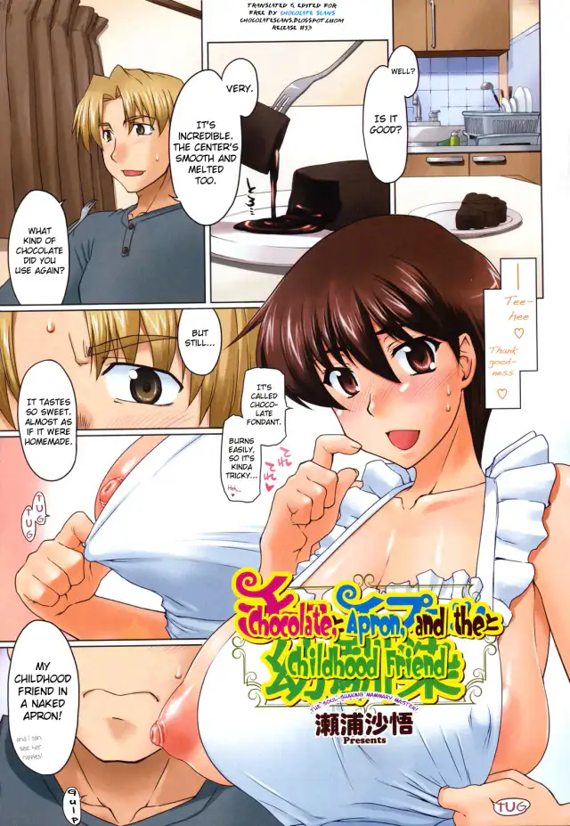 Choco to Apron to Osananajimi | Chocolate, Apron, and the Childhood Friend cover