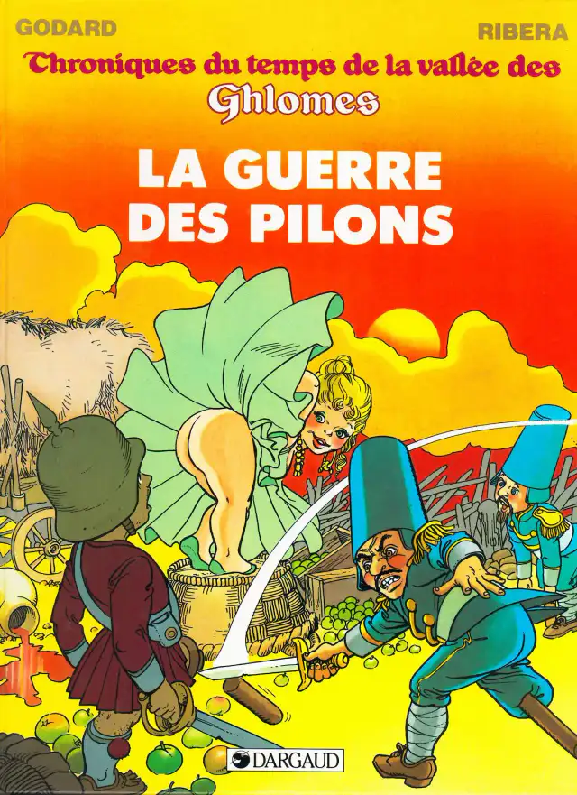 Chroniques du temps de la vallée des Ghlomes - T2 - La guerre des pilons cover