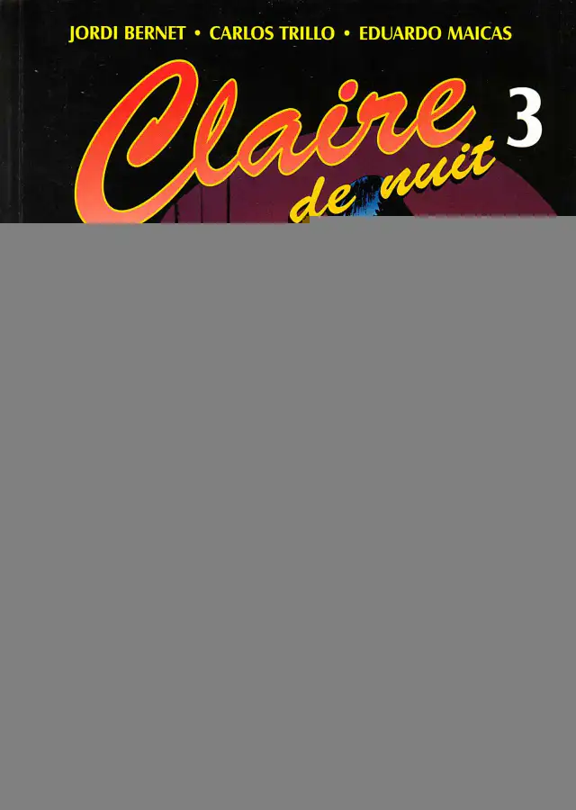 Claire de nuit 3 cover