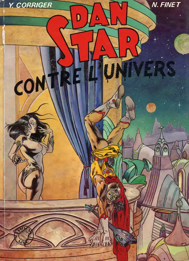Dan Star contre l'univers cover