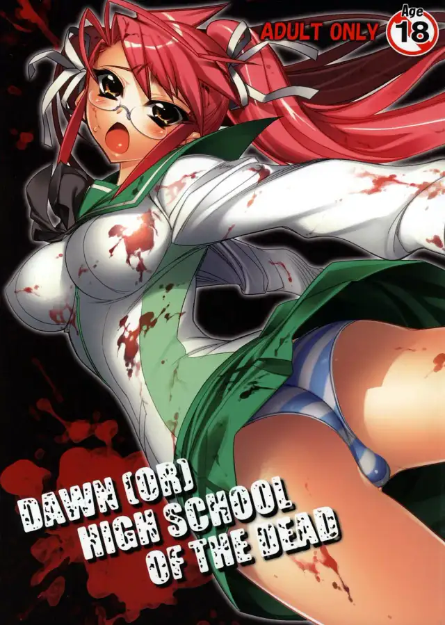 DAWN  HIGH SCHOOL OF THE DEAD cover