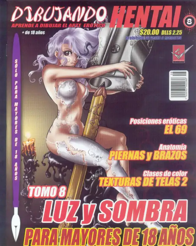 Dibujando Hentai Nueva Edición, vol.8 cover