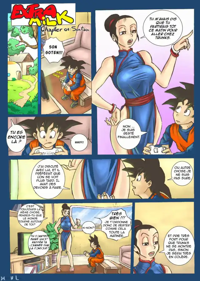 Dragon Ball Z - Extramilk cover