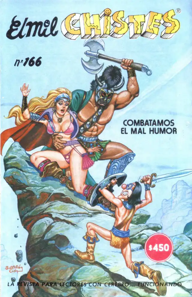 EL MIL CHISTES Nº 166 cover