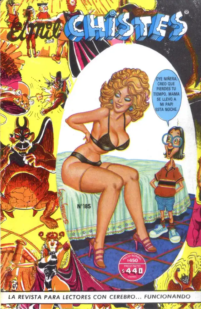 EL MIL CHISTES Nº 185 cover