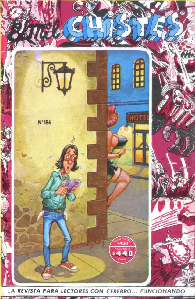 EL MIL CHISTES Nº 186 cover