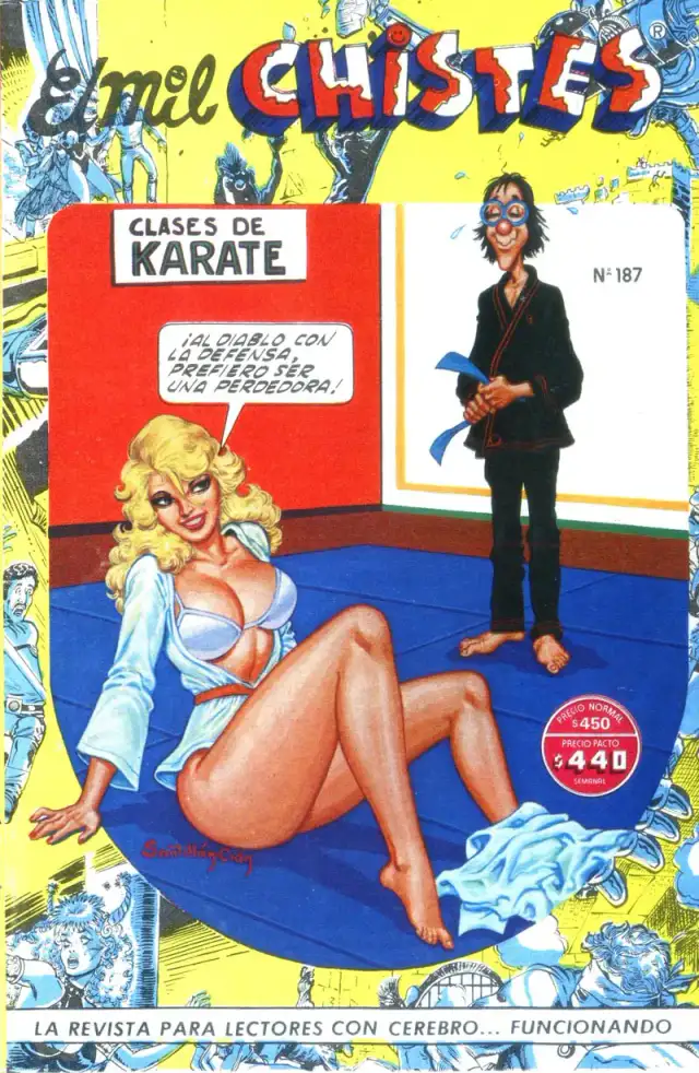 EL MIL CHISTES Nº 187 cover