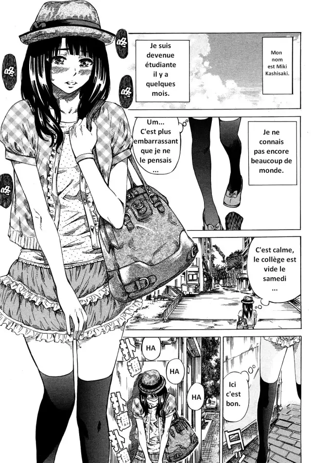 Exhibitionist College Girl Series - Chapter 1 cover