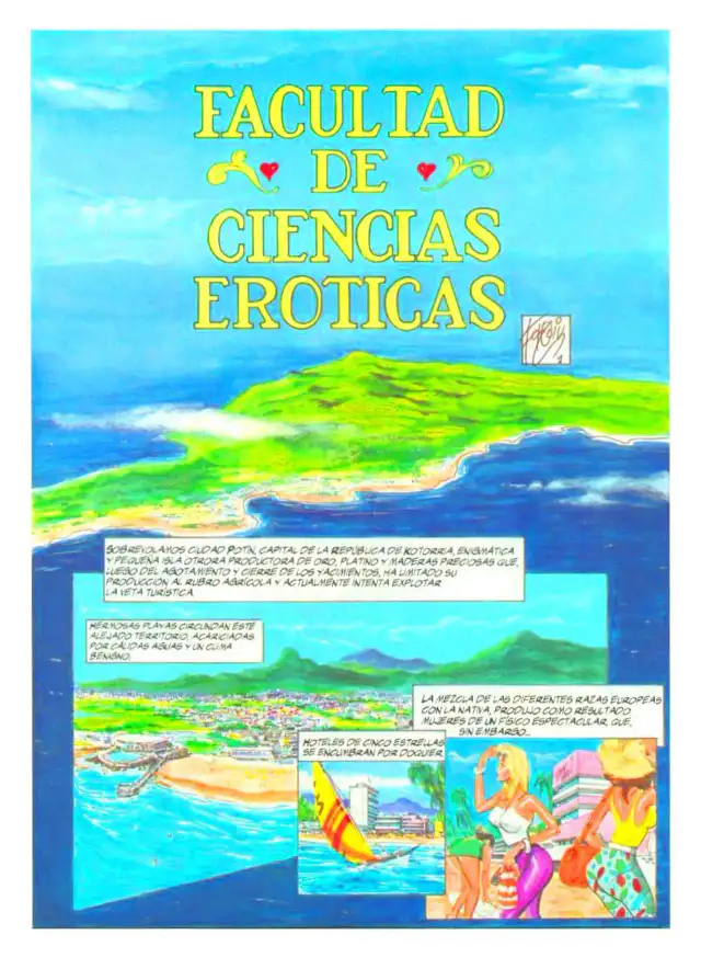 Ferocius facultad de ciencias erotucas cover
