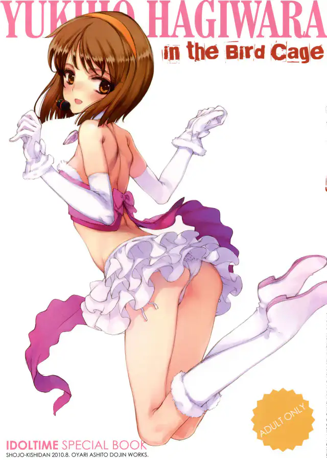 IDOLTIME SPECIAL BOOK YUKIHO HAGIWARA in the Bird Cage cover