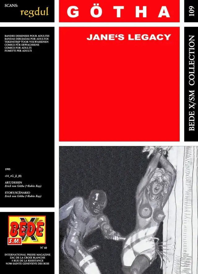 Jane’s Legacy cover