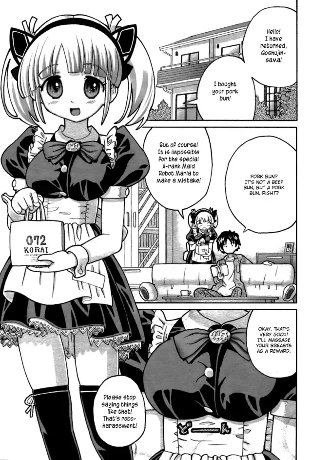 Jishou Chou Kouseinou Maid Robo Maria | "Self-proclaimed" Super High Efficiency Maid Robot Maria cover