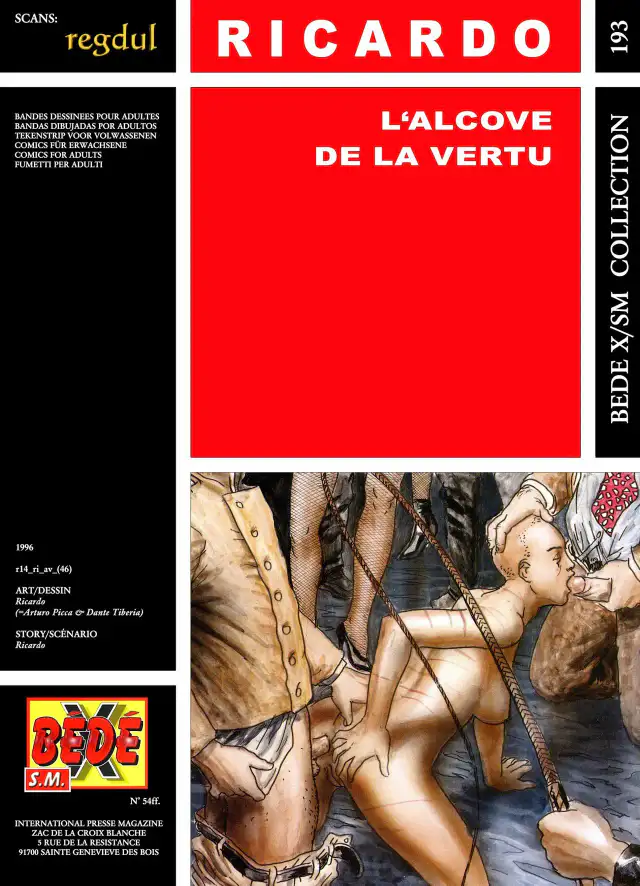 L’alcove de la vertu cover