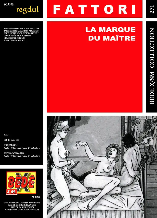 La marque du maître cover
