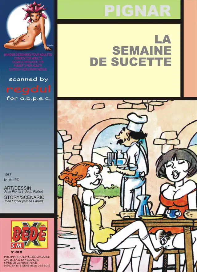 La Semaine De Sucette cover