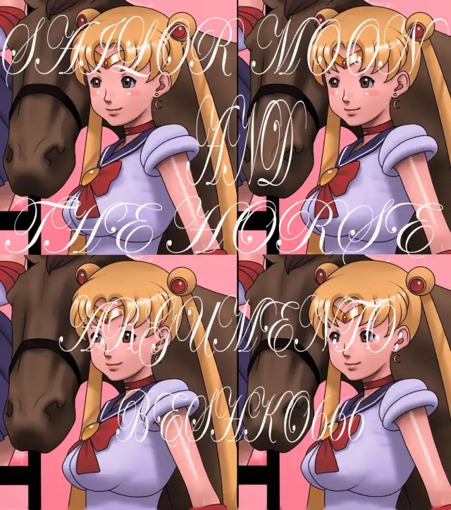 Sailor moon y el caballo! cover