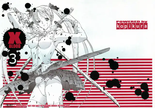 X BLOOD 3 cover