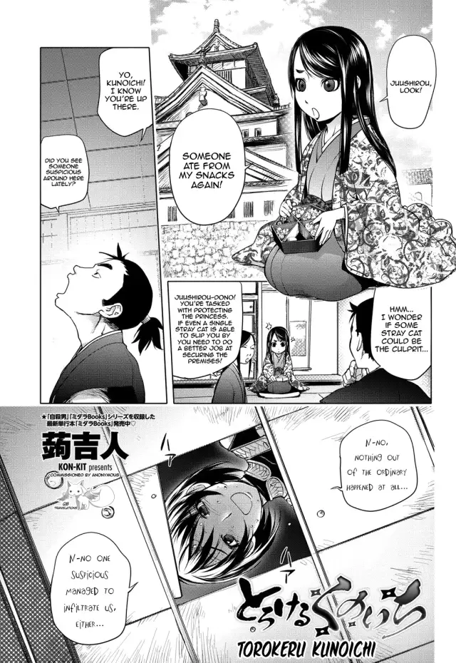 Torokeru Kunoichi NTR Story + Prequel cover