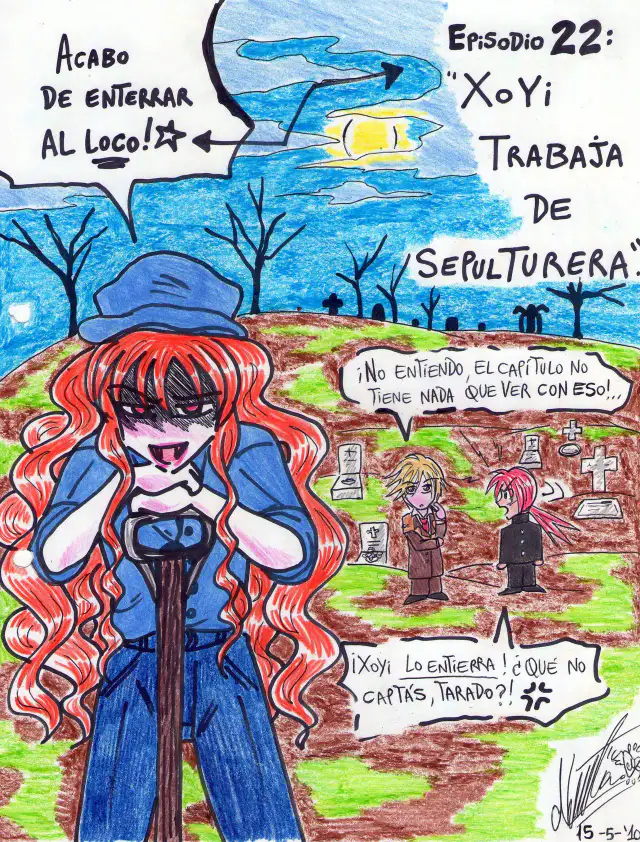 "Leanhaum-shee,llamemos a la oscuridad":Cápitulo 22. cover