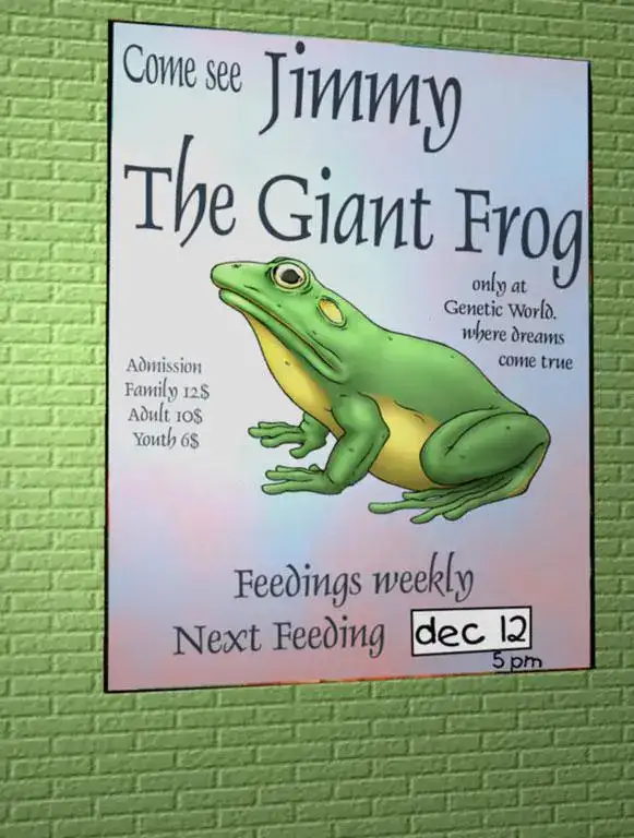 THE GIANT FROG cover