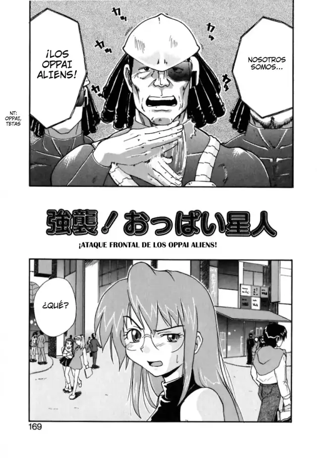 Kyoushuu! Oppai Seijin | Ataque frontal de los Oppai Aliens cover