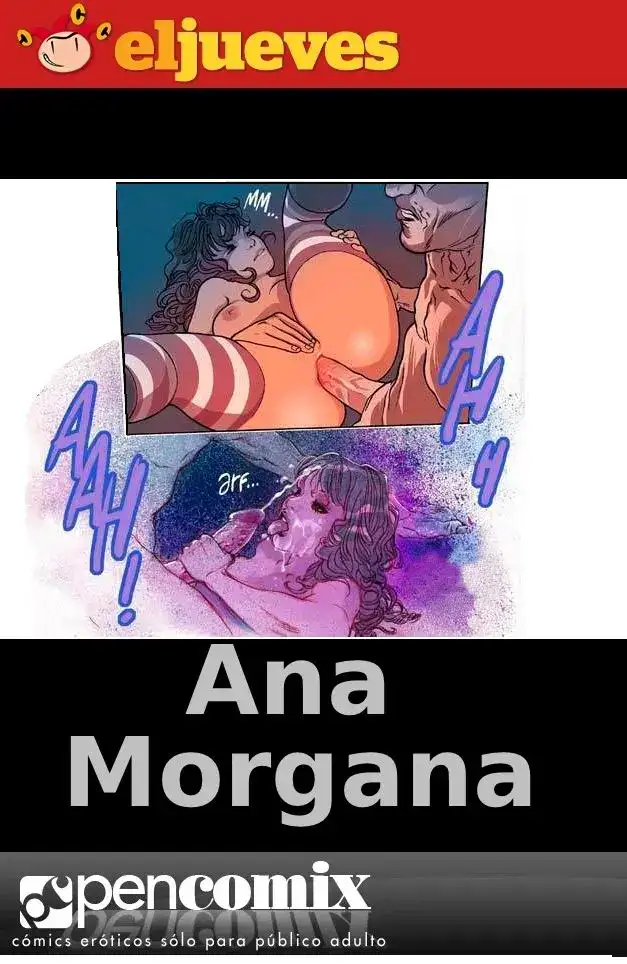 El Jueves - Pencomix - Ana Morgana 1-3 cover