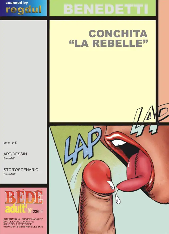 Conchita la Rebelle #1 cover