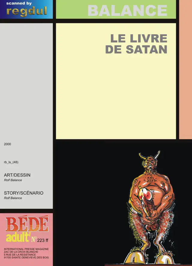 Le Livre de Satan cover