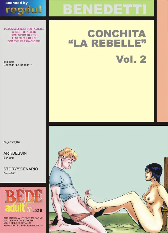 Conchita la Rebelle #2 cover