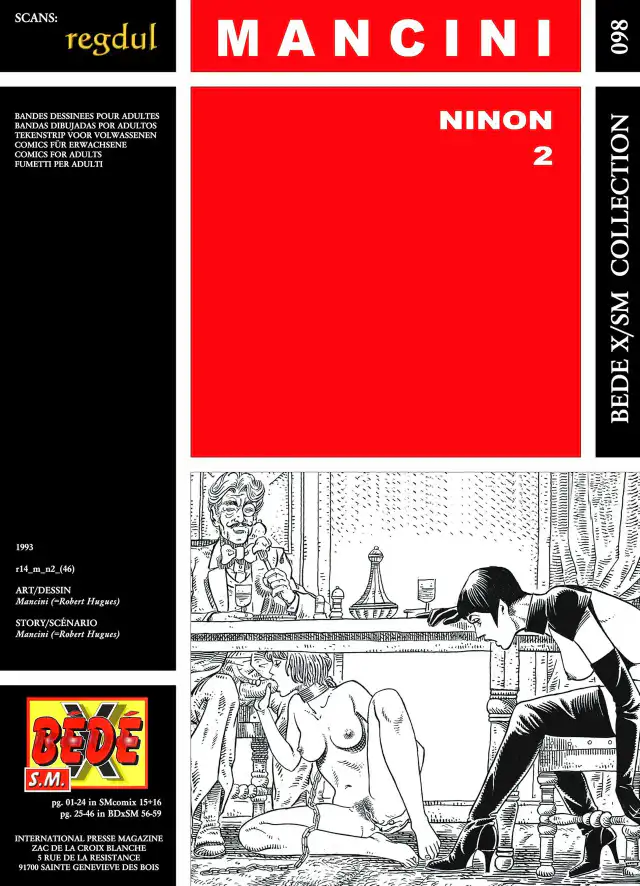 Ninon #2 - L’esclave du chateau cover