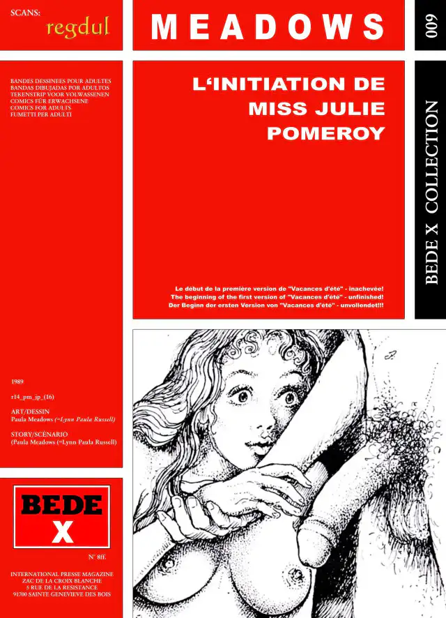 L’initiation de Miss Julie Pomeroy cover