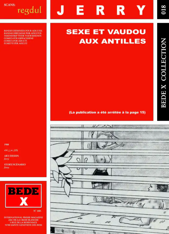 Sexe et Vaudou aux Antilles cover
