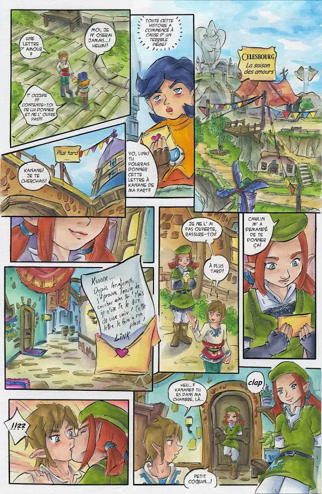 Assorted comic pages cover
