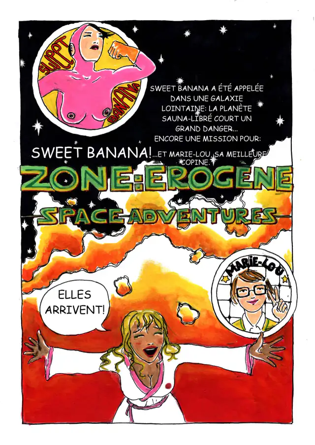 Zone:érogène space adventures cover