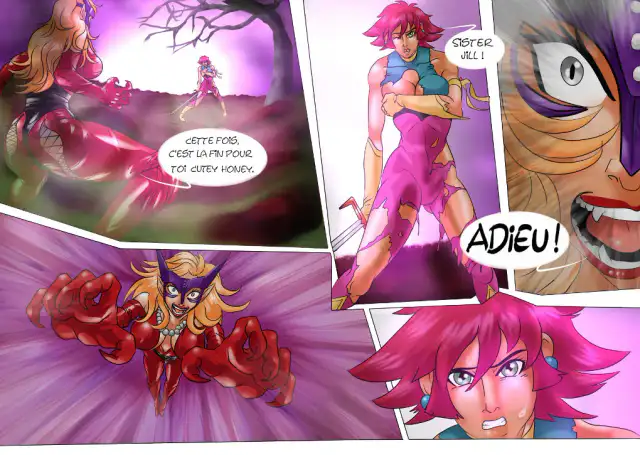 Shin Cutey Honey VS Masters of the Universe 200X cover