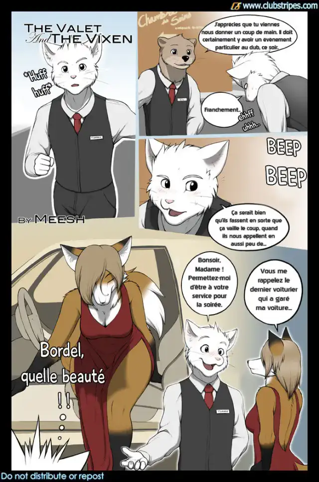 The Valet &amp; The Vixen T.1 cover