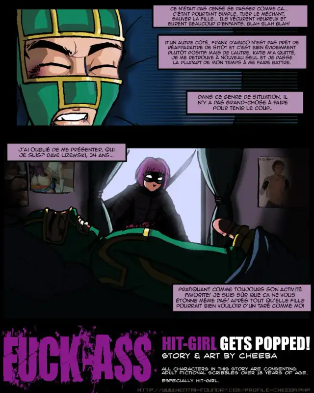 Fuck Ass - Hit Girl Gets Popped cover
