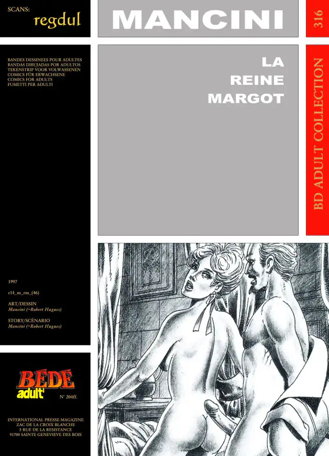 La reine Margot cover